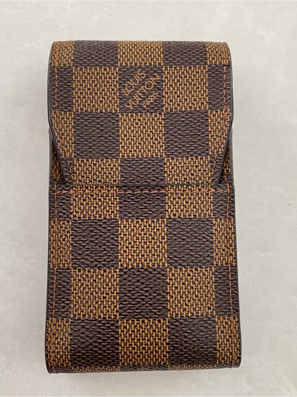 LOUIS VUITTON Damier Ebene Etui Cigarette Case